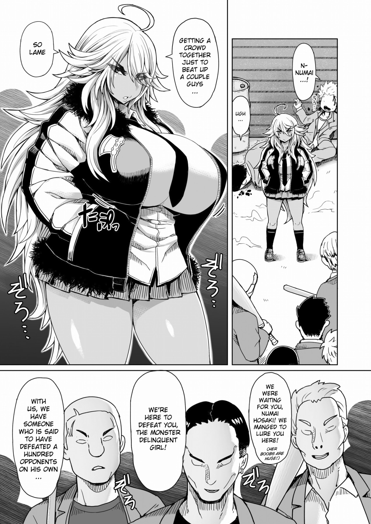 Hentai Manga Comic-Two Brown Yannkee Gals-Read-2